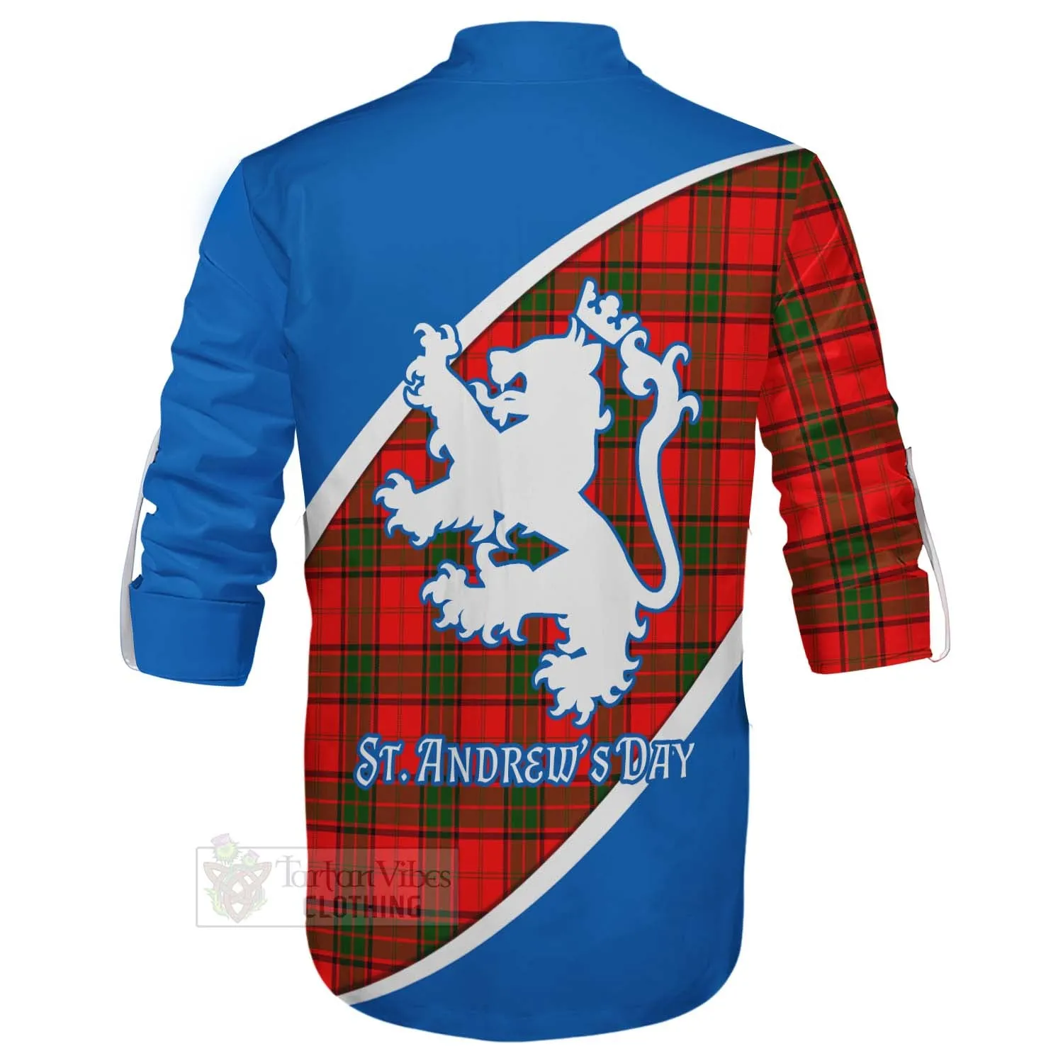 Adair Family Crest Tartan Ghillie Kilt Shirt Celebrate Saint Andrew's Day in Style