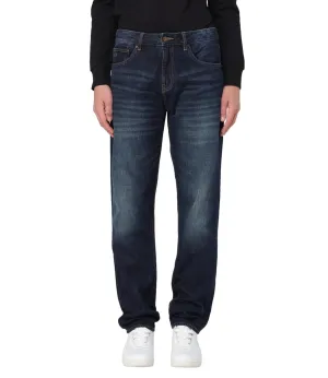 Armani Exchange Jeans uomo slim blu L.32