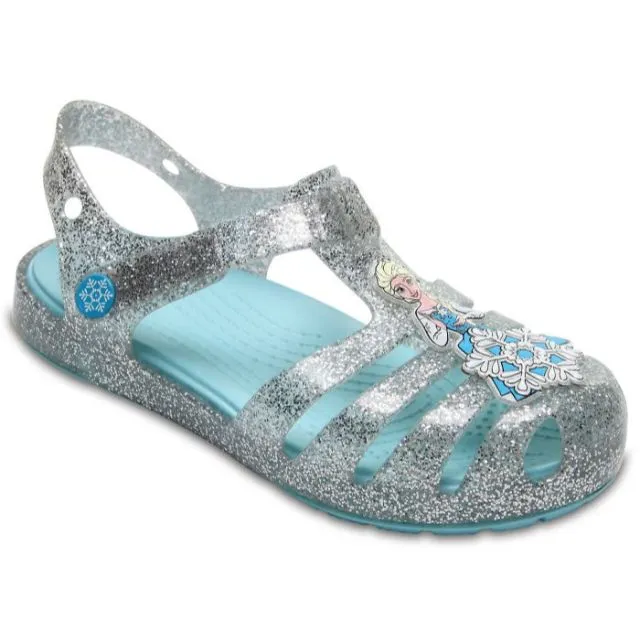 Crocs Isabella Frozen Kids-Girls Lifestyle Slippers Silver