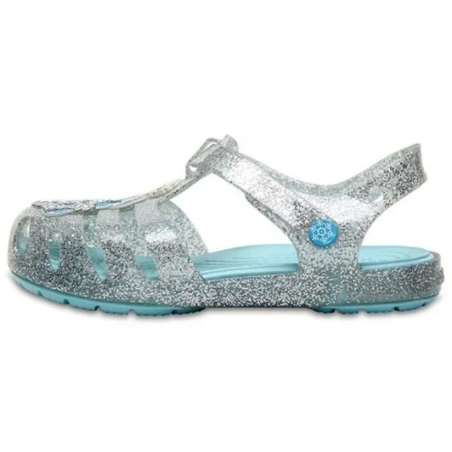 Crocs Isabella Frozen Kids-Girls Lifestyle Slippers Silver