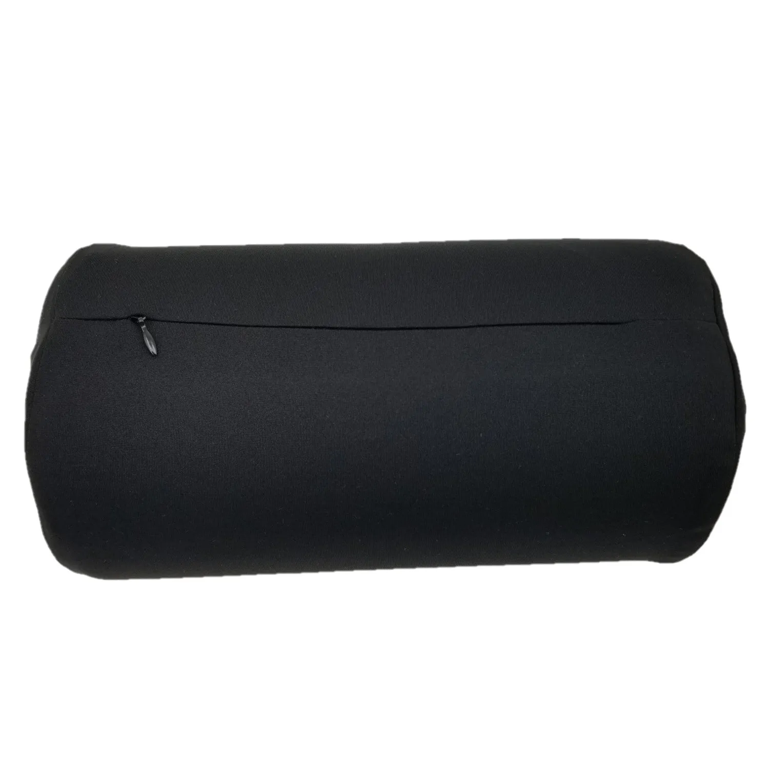 Memory Foam Bolster Tube Roll Pillow with Removable Cover