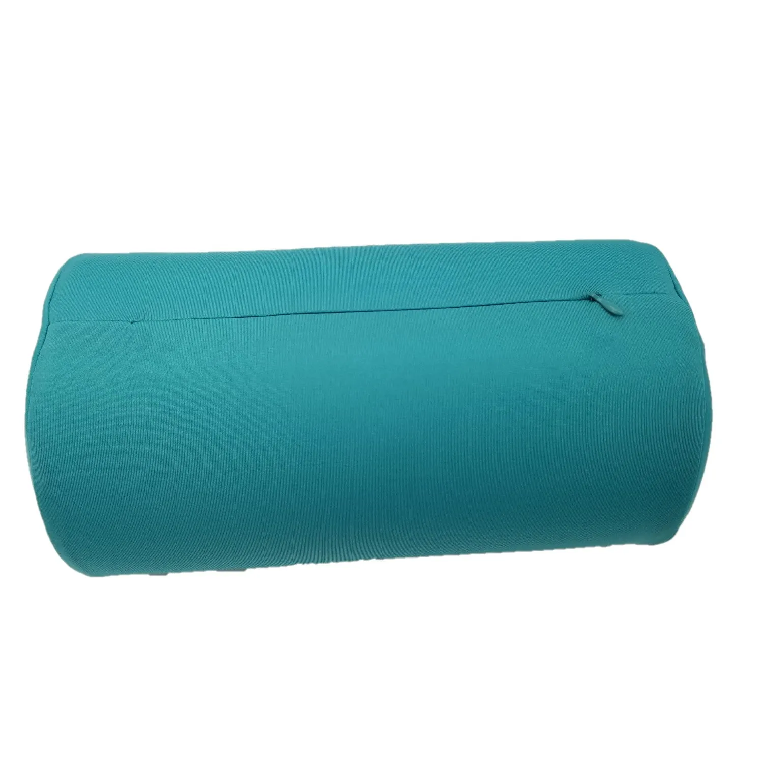 Memory Foam Bolster Tube Roll Pillow with Removable Cover