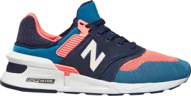 New Balance 997 Sport 'Dark Neptune Coral' sneakers, blue