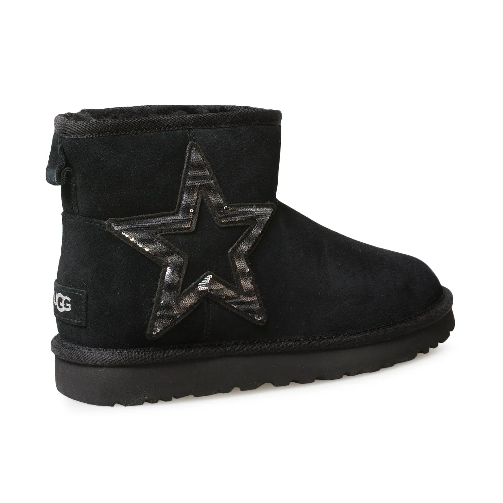 UGG Classic Mini Star Black Boots - Women's